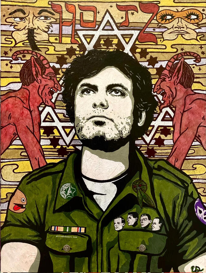 kenny hotz pop art portrait ellie duke art