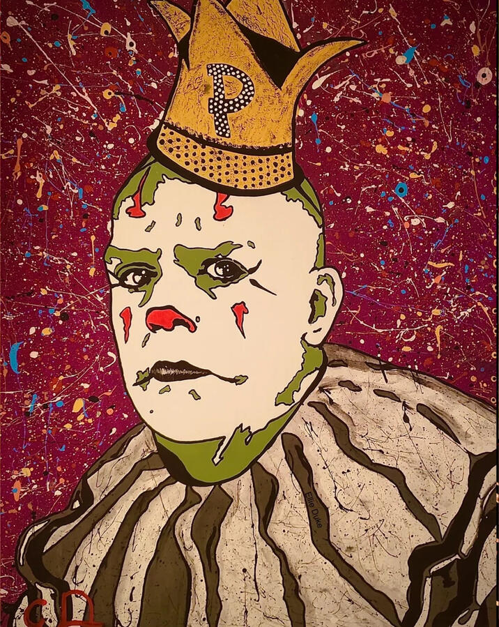 Puddles Pity Party Puddles Pity Party pop art portrait ellie duke art