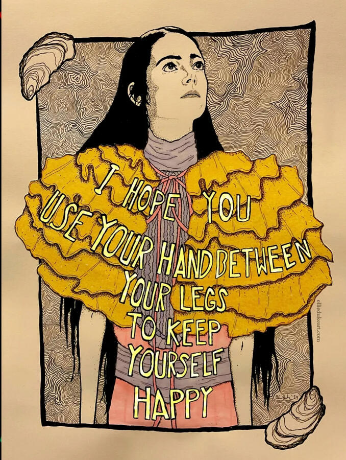 emma stone poor things art drawing ellie duke