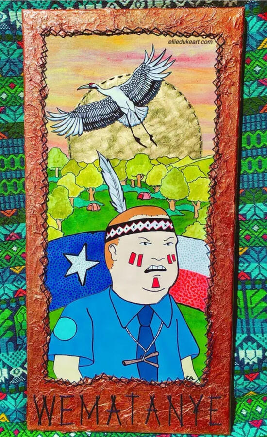 Mixed Media Bobby Hill wematanye bobby hill king of the hill ellie duke art