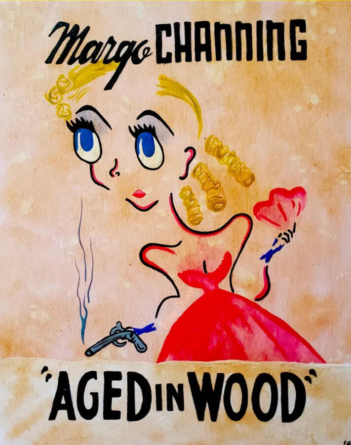 aged in wood ellie duke bette davis art