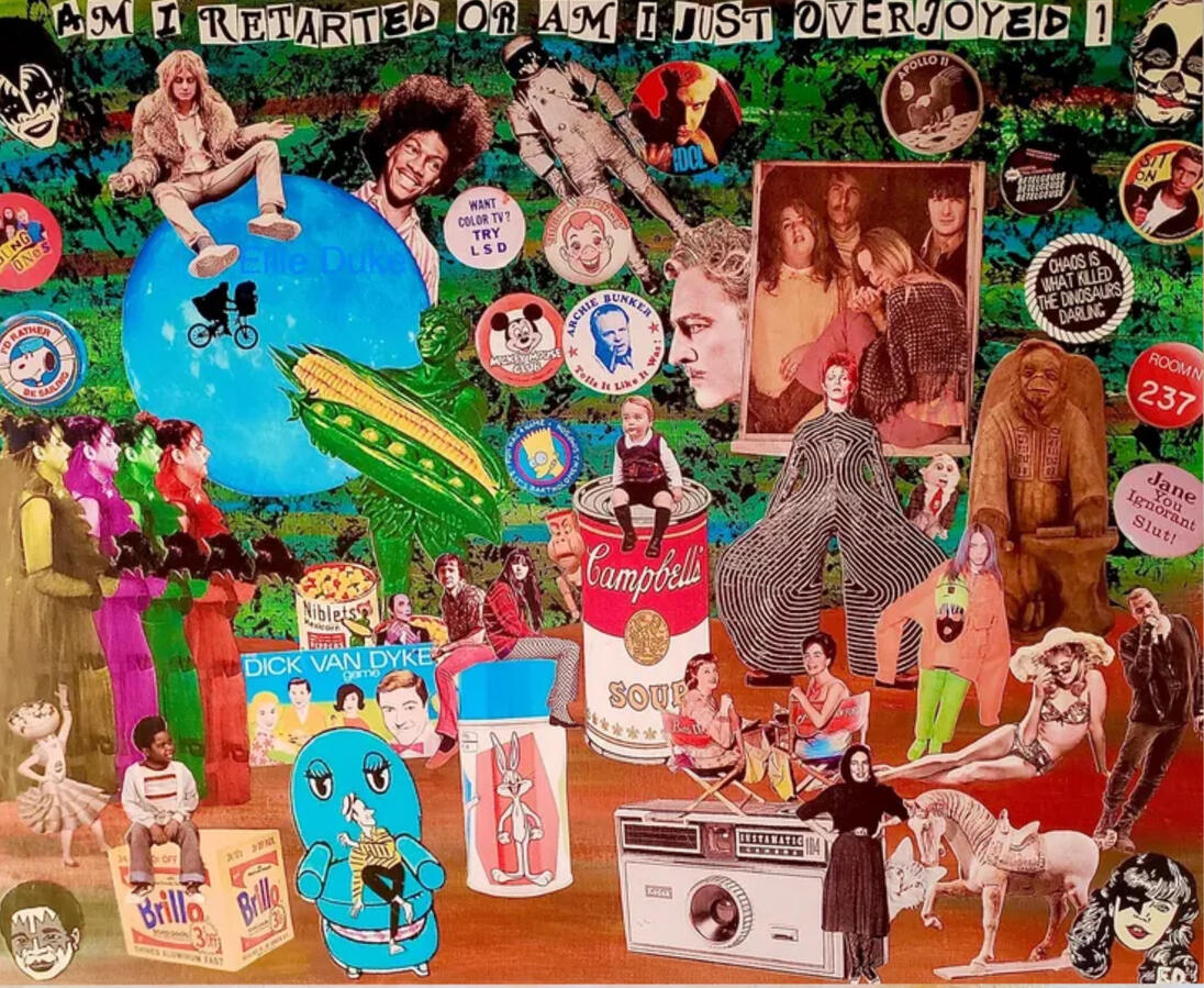 Pop Culture Collage