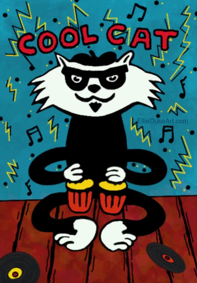 ellie duke cartoon art pee wee