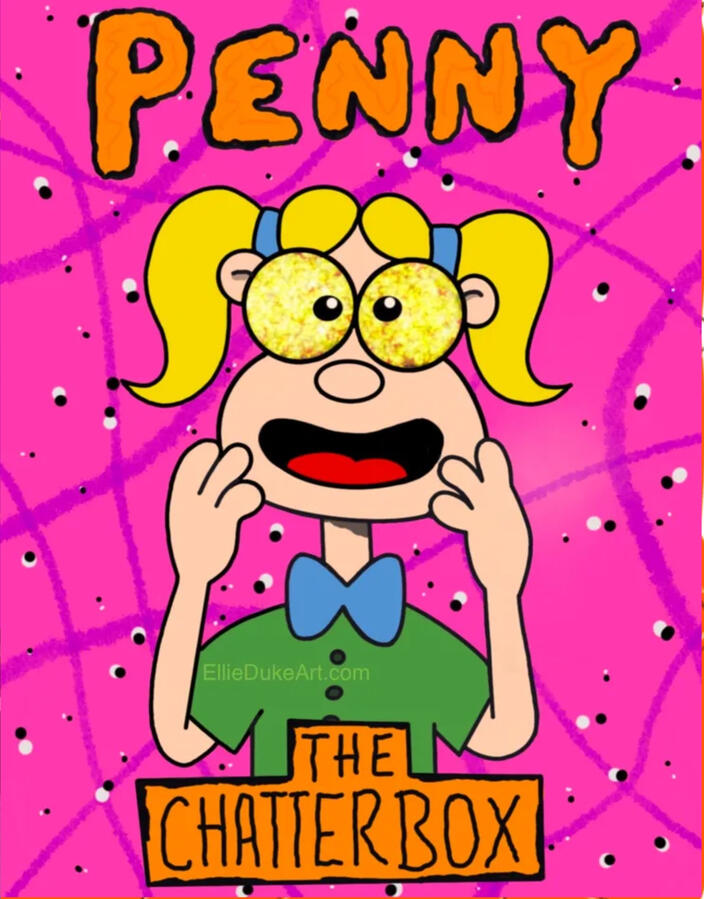 Penny Cartoon penny pee wee cartoon ellie duke art