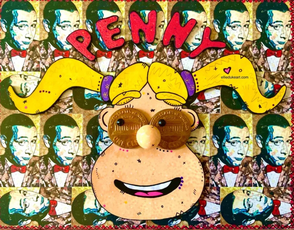 oenny pee wees playhouse ellie duke cartoon