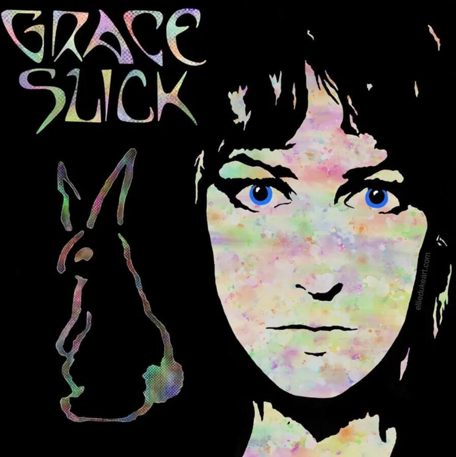 Grace Slick grace slick pop art ellie duke
