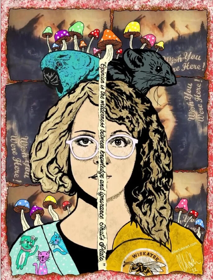 yellowjackets misty art ellie duke